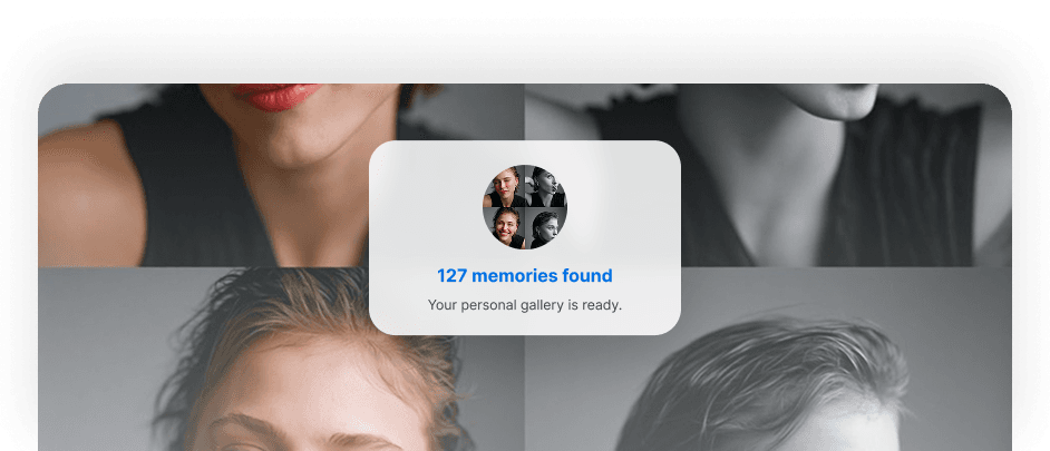 Every guest gets their own gallery.